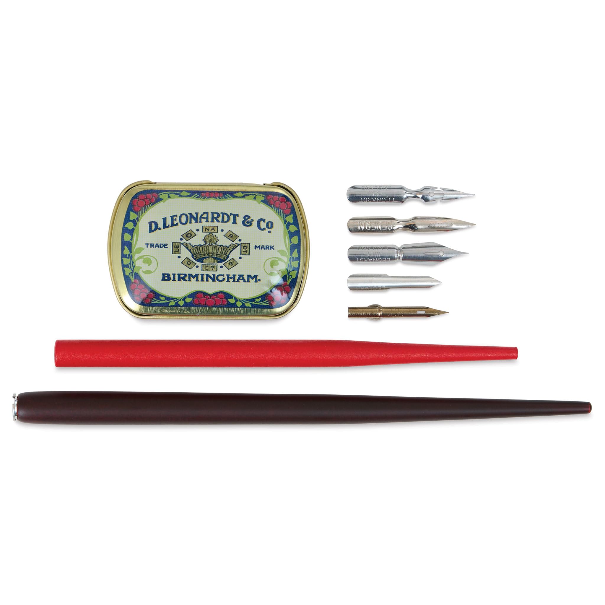 Manuscript Drawing and Mapping Pen Holder Set