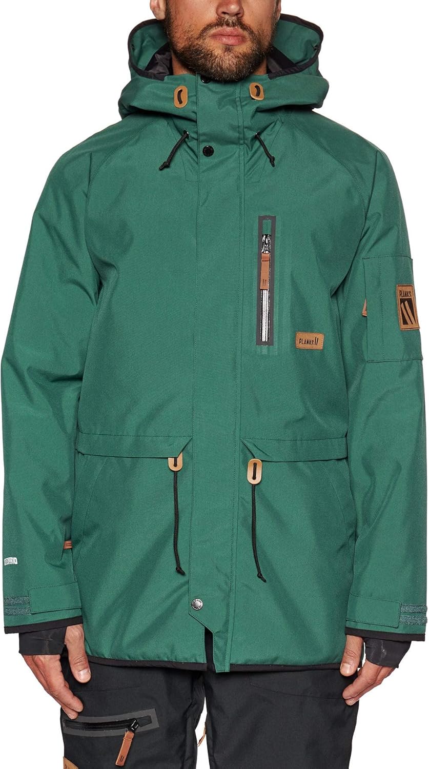 planks snow jacket
