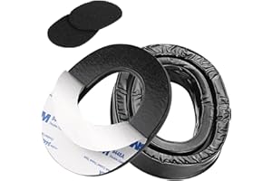 PROHEAR Gel Ear Pads Compatible with Peltor Sport RangeGuard TAC100 300 500 Earmuffs, Comfortable Replacement Gel Ear Cups