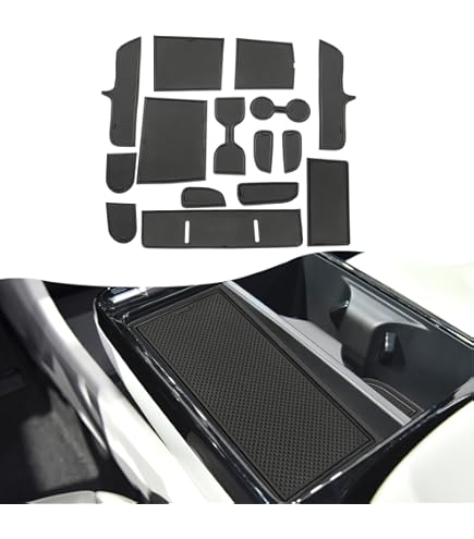 thumbnail image 2 of Double-Layer Center Console Organizer For 2025 Hyundai Tucson Limited 2025 Tucson Hybrid Blue Sel 2 of 14