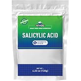 MYOC Salicylic Acid Powder (120 g / 4.23 oz) - Cosmetic Grade Beta-Hydroxy Ingredient for DIY Skincare Formulations