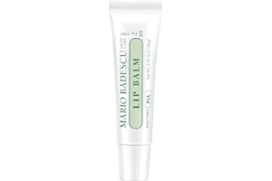 Mario Badescu Moisturizing Lip Balm for Dry Cracked Lips, Infused with Coconut Oil and Shea Butter, Ultra-Nourishing Lip Care Moisturizer for Soft, Smooth and Supple Lips