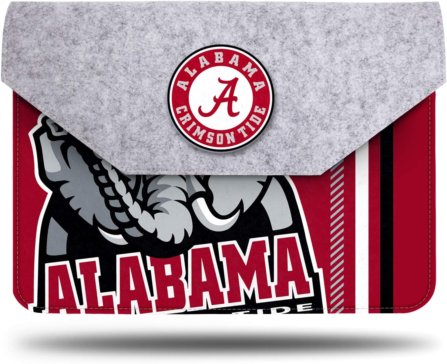 Nobraned University NCAA Team Logo Laptop Felt Sleeve Bag, Portable Carrying Protective Case Cover,15.7"x11.4"x0.4"