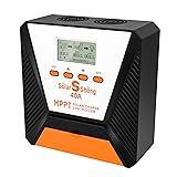 SolarSSheng MPPT Solar Charge Controller 40 amp 12V