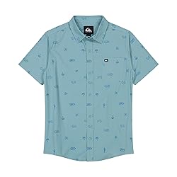 Quiksilver Boys' Apero Classic Woven Short Sleeve