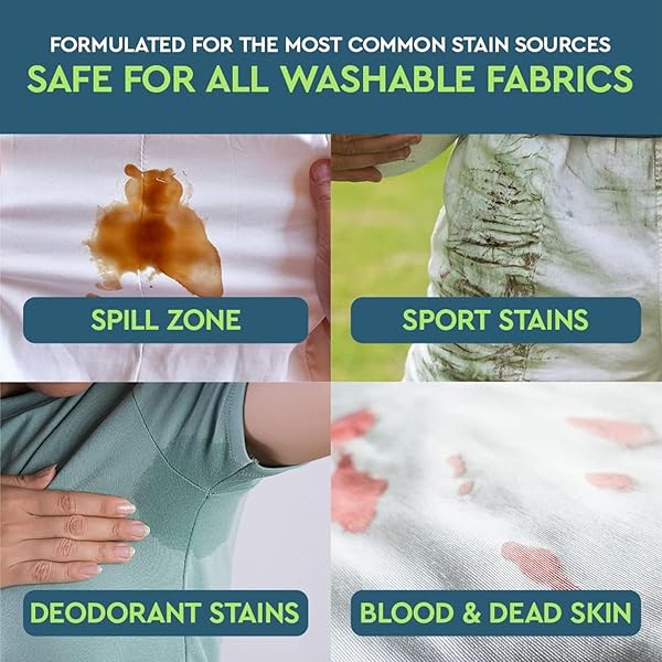 PURACY STAIN REMOVER CLEANING SPRAY REFILL – ENZYME-POWERED STAIN REMOVER SPRAY AS SEEN ON TIKTOK, NATURAL TRAVEL SPOT REMOVAL FOR CLOTHES (UNSCENTED, 48 FL OZ)