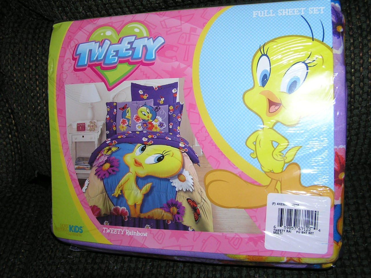 Amazon Com Looney Tunes Tweety Bird Sheet Set Full Size Home