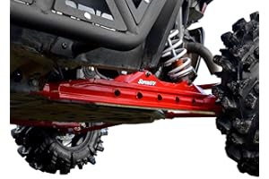 SuperATV Heavy Extended Duty Rear Trailing Arms for Polaris RZR XP 1000 / XP 4 1000 (2014-2023) - Red
