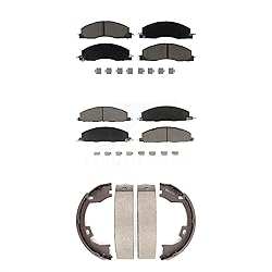 Transit Auto Front Rear Ceramic Brake Pads And