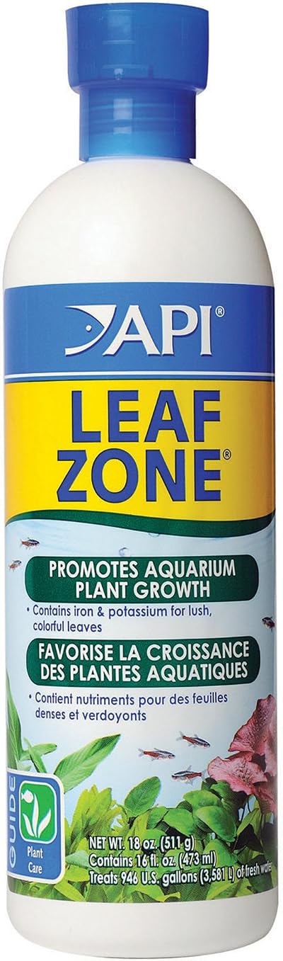 API LEAF ZONE Freshwater Aquarium Plant Fertilizer 473 ml Bottle