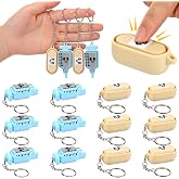 Sureio 12 Pcs Medical Assistant Week Clicker Fidget Keychains Gifts Bulk | 3D Printed Clicker Fidget Toy, Medical Syringe & Bandage Stress Relief Keychain for Medical Assistant Nurse Appreciation Gift