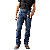 Kimes Ranch Men's Dillon Mid-Low Rise Relaxed Upper Thigh Wide Bootcut Hand-Sanded Integrated Knife Pocket Jean