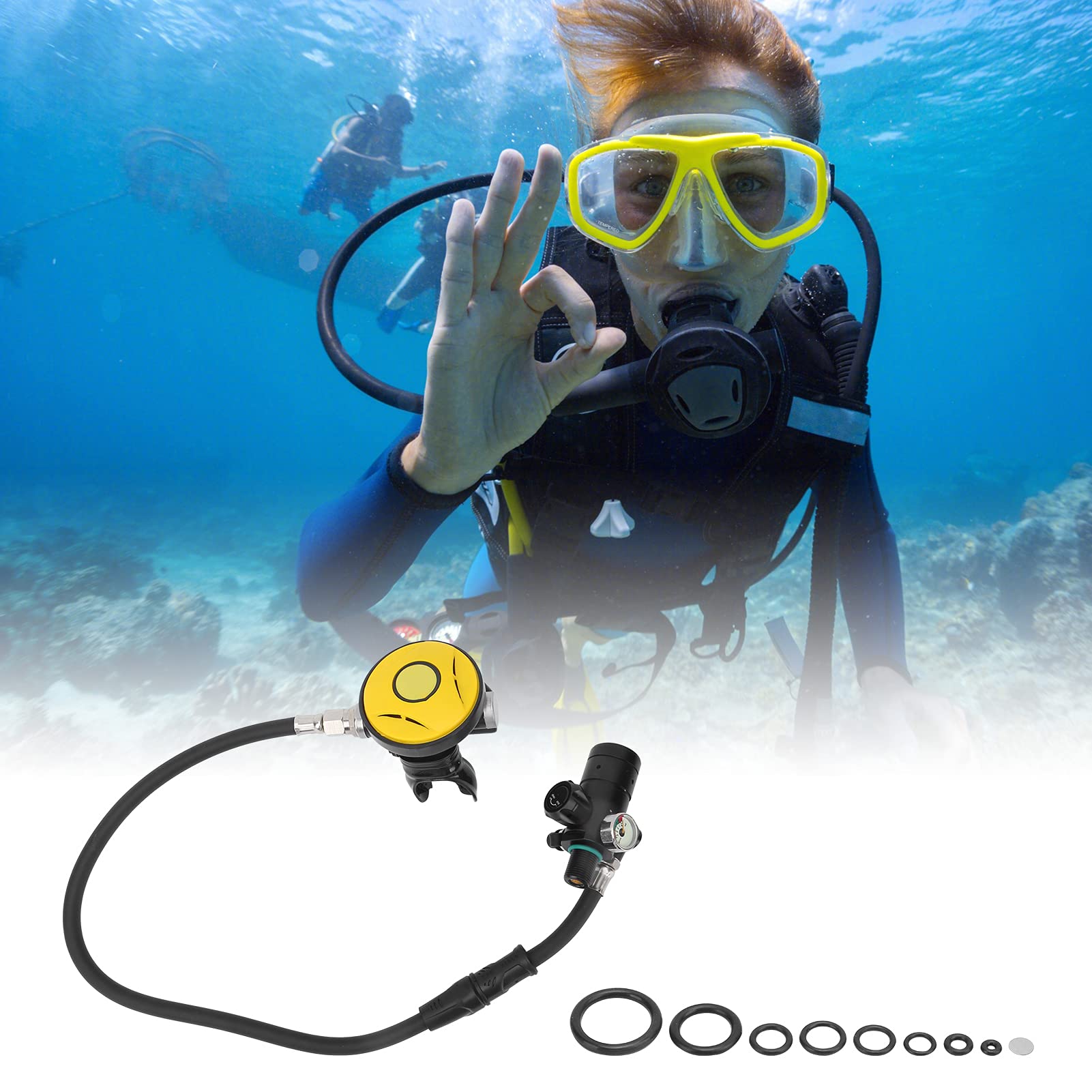 Mua Oxygen Cylinder Set Scuba Regulator Practical For Underwater Mua Oxygen Cylinder Set Scuba Regulator Practical For Underwater