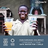 LifeStraw Personal Water Filter Green 1pc Original Ultralight Straw view 3