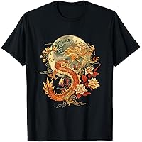 Amazon.com: Red Japanese Dragon y2k Aesthetic Grunge 90s