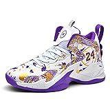 Huogra Boys Basketball Shoes Breathable Indoor