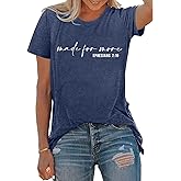 BLACKOO Women Graphic Tees Made for More Summer Tshirts