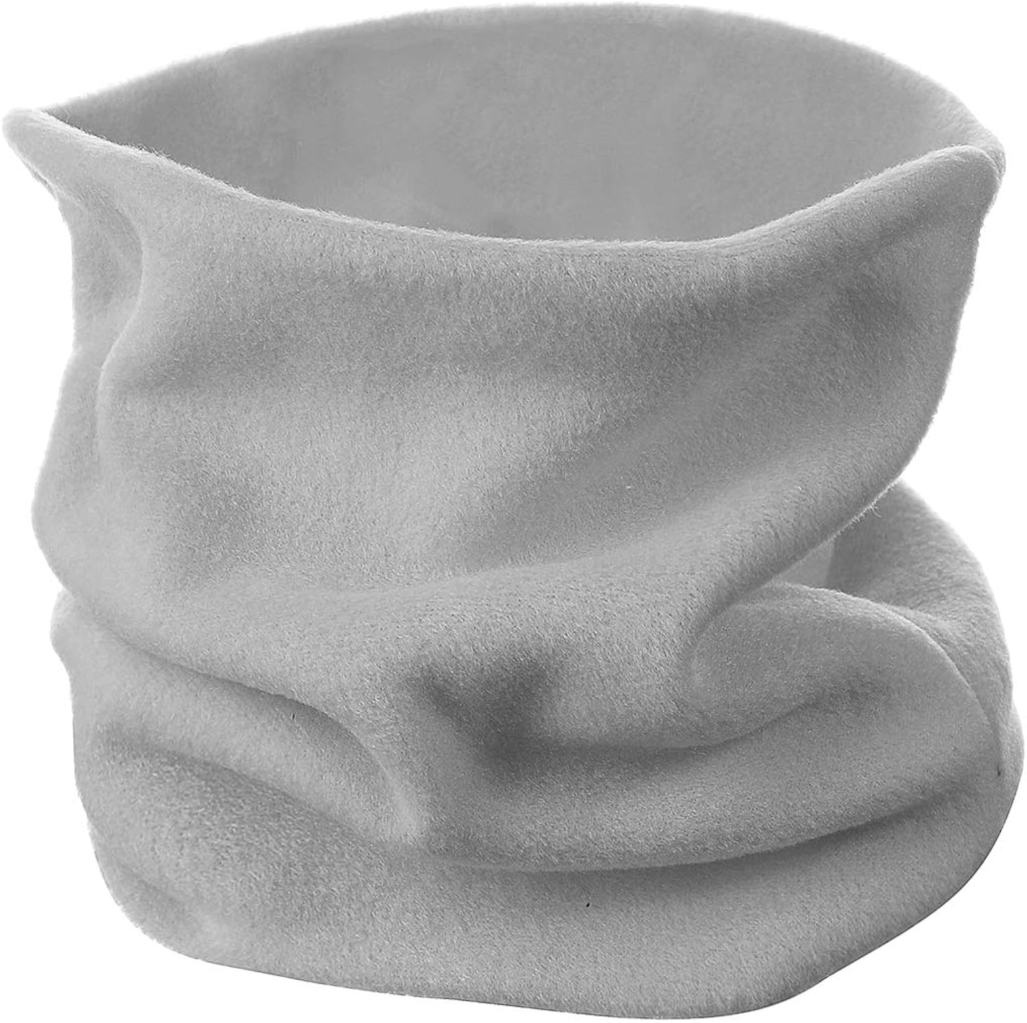 Fleece Neck Warmer Double Layer Neck Gaiter Winter Windproof Face Mask