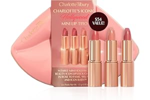 Charlotte Tilbury K.I.S.S.I.N.G Lipstick - Moisturizing & Hydrating Lipstick with Light-Diffusing Pigments for a Luminous Finish & Fuller-Looking Lips