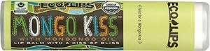 Eco Lips, Lip Balm Mongo Kiss Unflavored Organic, 0.25 Ounce