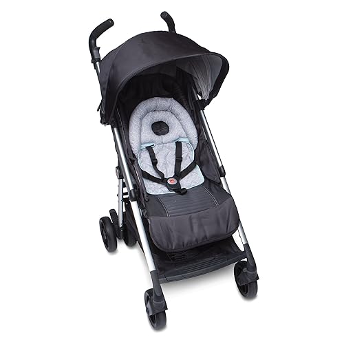 Boppy Head Support—Noggin Nest Mint and Gray Elephants with