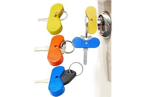 Key Turner Aid, BUMOVE Easier to Grip and Turn Keys Aid for People with Arthritis or a Weakened Grip and Colors are Easy to Distinguish (3 Pack)