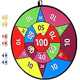Accmor 28" Large Dart Board for Kids, Kids Dart Board with Sticky Balls, Backyard Indoor Outdoor Games Birthday Gifts for 3 4 5 6 7 8 9 10 11 12 Year Old Boys Girls