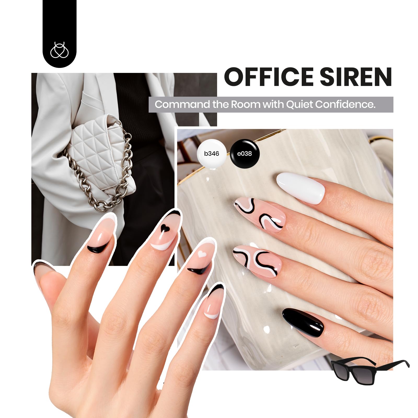 Beetles Gel Nail Polish Set, 60 Colors Neon Gel Polish Kit Jelly Glitter Nude Pink White Red Blue Green Brown Summer Color Nail Polish Base &Glossy Matte Top Coat Gift for Her Women - Image 4