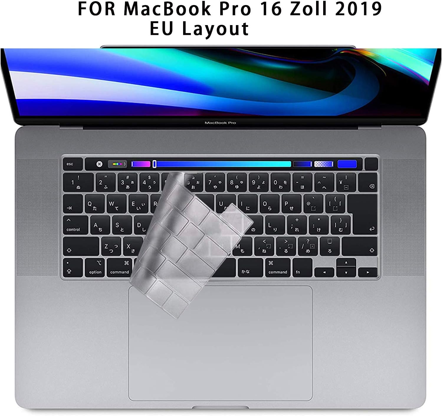 NUPO Protecteur de Clavier Compatible avec MacBook Pro 16 '',du Cache