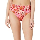 Amazon Essentials Women's High Waist High Leg Bikini Bottom