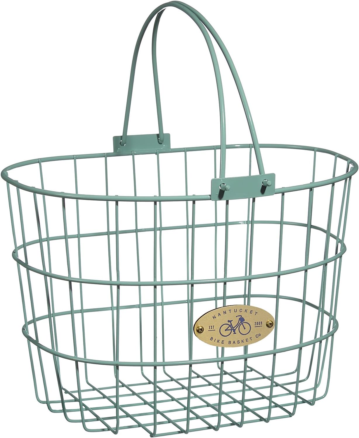 Nantucket Bike Basket Co. Surfside Adult Wire D Shape Basket