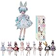 GNATAPIAY BJD Dolls Blind Box,Kawaii Easter Bunny BJD Dolls Elf Rabbit Series 1/6 Ball Jointed Doll Collectable Action Figure for Girls Birthday Party Gift