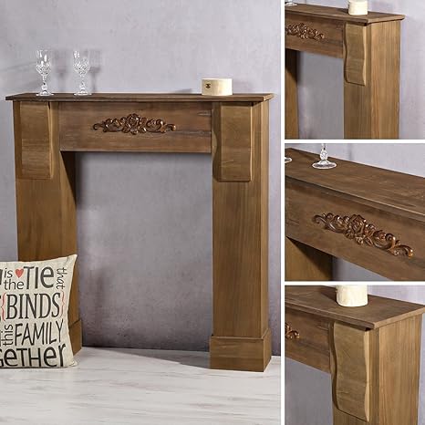 Kaminkonsole Kaminumrandung Dekorieren - The Ikea Table Tops