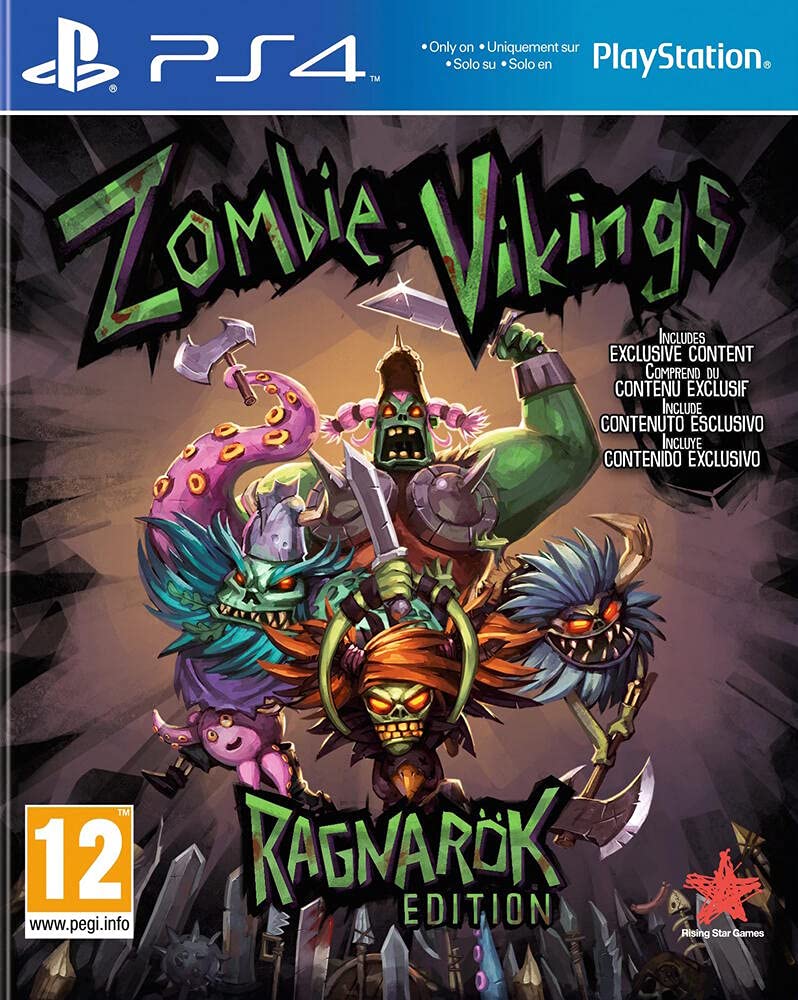 Amazon Com Ps4 Zombie Vikings Ragnarok Edition Euro Video Games