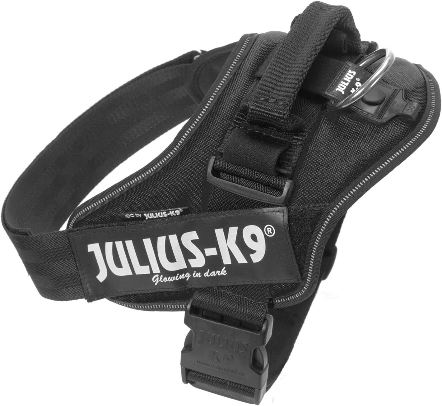 JuliusK9, 16IDCP1, IDC Powerharness, dog harness, Size L/1, Black