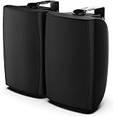 STUDIOFINIX 8-Inch 600W Passive Outdoor Speakers Wired, IP44-Rated Waterproof, All-Weather Speakers Ideal for Large Spaces (Commercial Areas, Spacious Backyards, Auditorium)