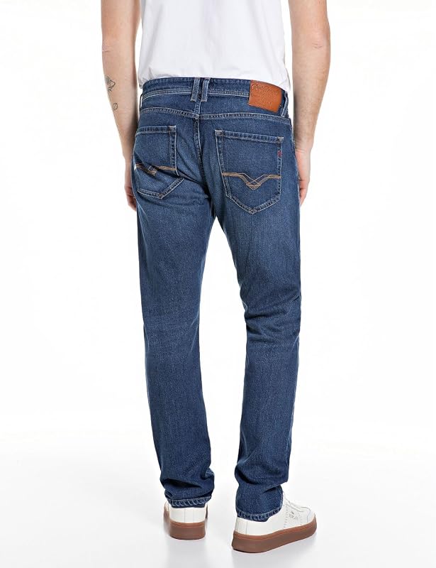 Vaqueros para Hombre, 007 Dark Blue (Azul), 30W/30L