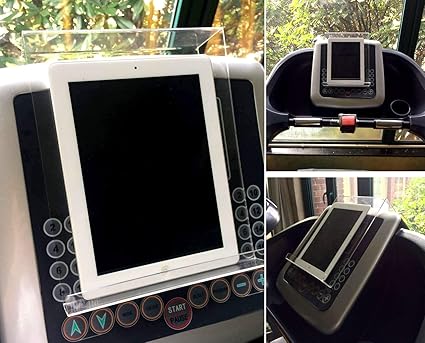 treadmill reading rack