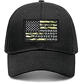 IORTY RTTY Unisex Adult Black Camouflage Americana Baseball Cap for Dad from Daughter Son - Perfect for Every Occasion