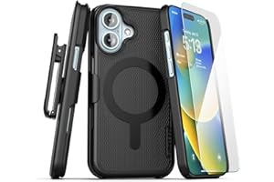 Encased Belt Clip Case for iPhone 16, (MagSafe Compatible) Ultra Thin Magnetic Phone Holster (Slimline Series)