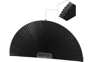 OUDUCK Arch Window Shades Blackout Half Circle Cellular Shades, Pleated Blinds Half Moon Window Shades for Semi Circle Windows, Easy Cut and Install, (Radius: 24", Black)