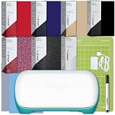 Cricut Joy Machine Bundle with 7 Smart Iron-On Rolls - Compact Cutting Machine for Iron-On Vinyl, T-Shirts, Hats &amp; DIY Crafts