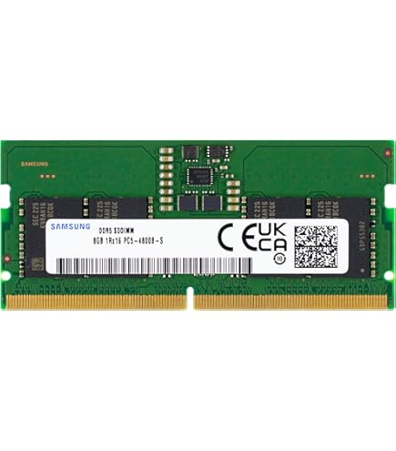 Samsung 16GB DDR5 4800MHz PC5-38400 CL40 SODIMM 1Rx8 1.1V Non-ECC