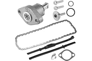 JOYYANGFANG 45 Link 90 Pin GY6 Cam Timing Chain Guide and Tensioner Assembly for Chinse Scooter Moped ATV Go Kart 4-Stroke GY6 125cc 150cc 152QMI 157QMJ Engine