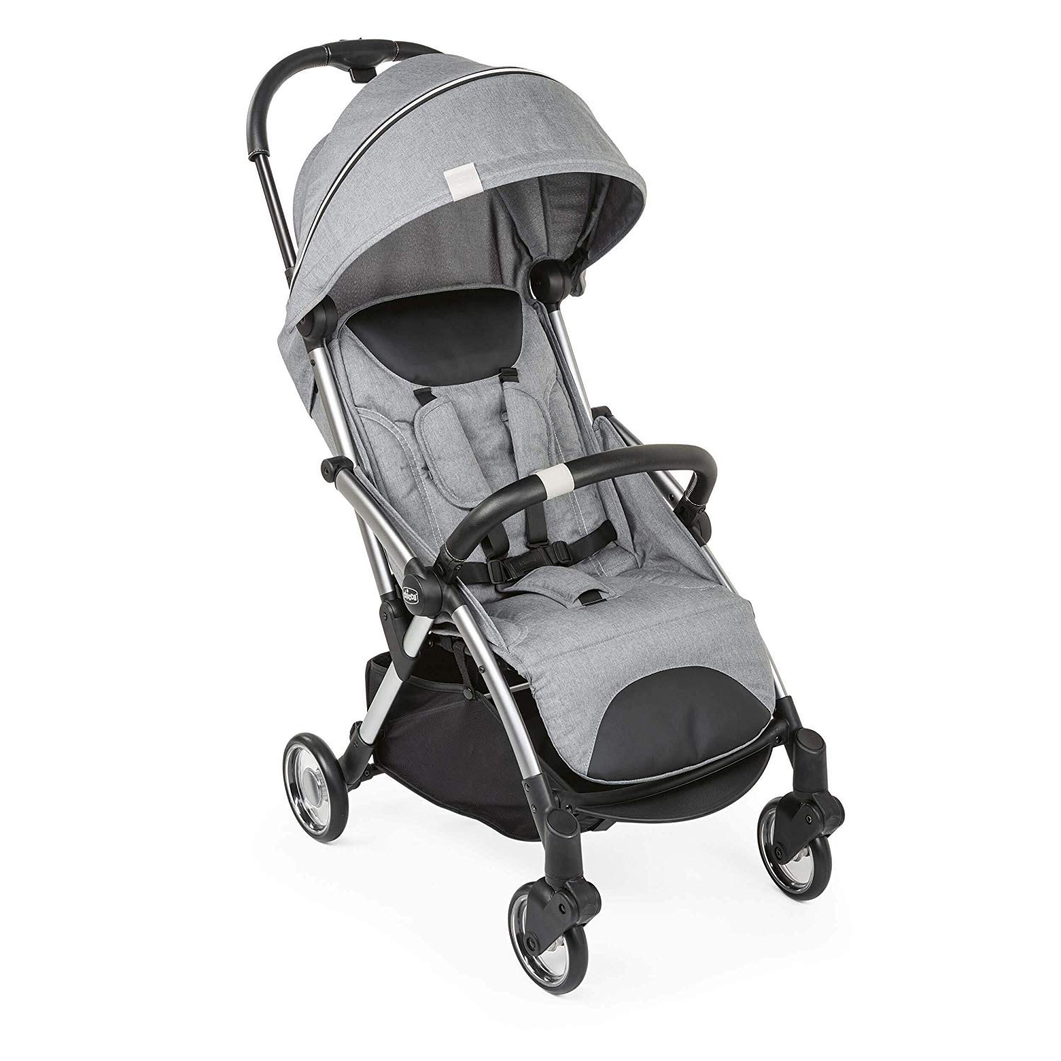 light grey stroller
