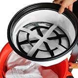 Spares2go 12" Microfibre Cloth Round Filter for Numatic Henry Hetty James view 7