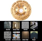 APlus Diamond Cup Grinding Wheel 4-1/2 Inch for Concrete Marble Granite Stone view 4