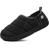 MIXIN Mens Slippers Indoor Outdoor Comfy Slip On Memory Foam House Shoes