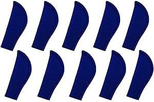 Sanhu Fishing Rod Tip Rubber Cover – Blue - 10 Pieces