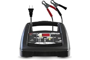 Schumacher Electric 6A Car Battery Charger and 100A Engine Starter, 6-in-1 Solution, Maintainer, 30A Boost, for 6V/12V Power Sport, Automotive, and Marine Batteries, SC1308